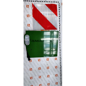 Plaque signalisation AV droit cplt 215995 Amazone