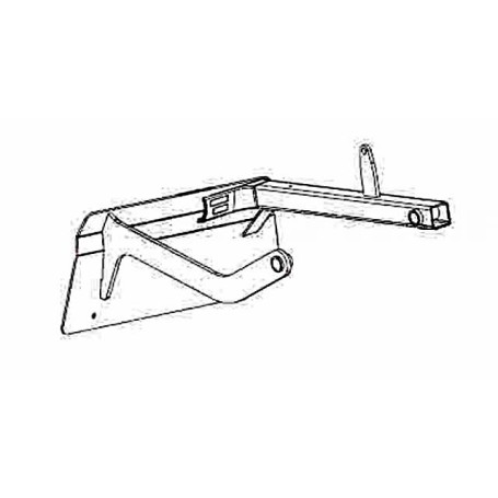 Support deflecteur gauche KG 01 Réf. 217170 - AMAZONE