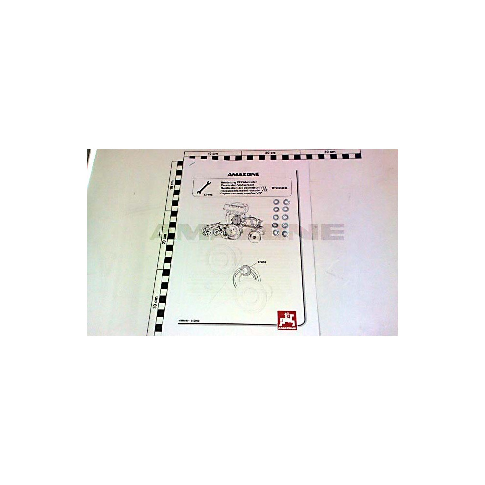 Kit reco precea racleurs 227677 Amazone