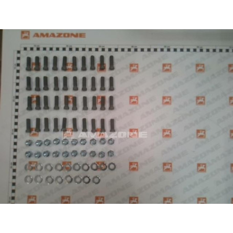Kit de visserie socs rasettes X20 Réf. 31900549 - AMAZONE Kit de visserie socs rasettes X20 Réf. 31900549 - AMAZONE