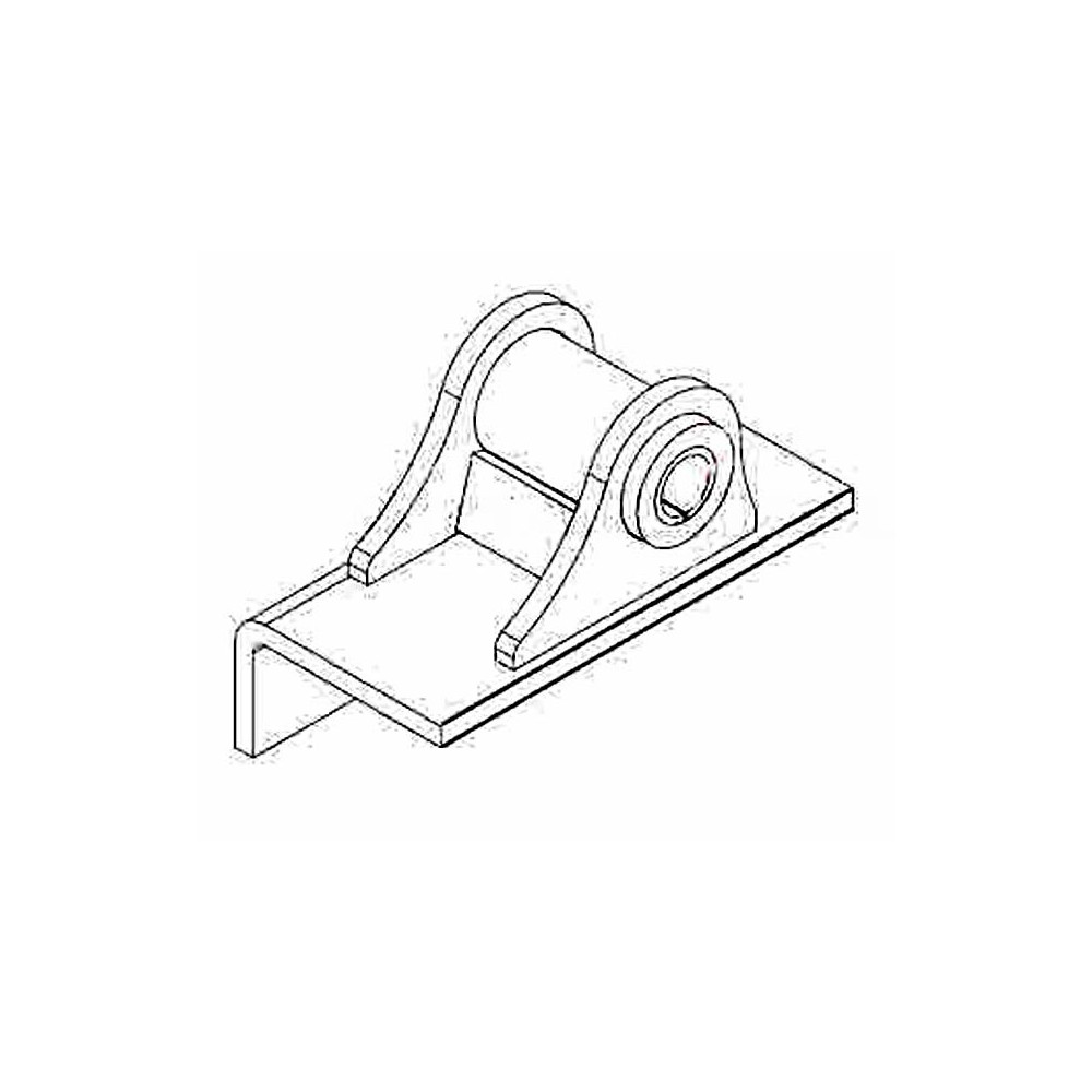 Support rouleaux gauche 78105651 Amazone