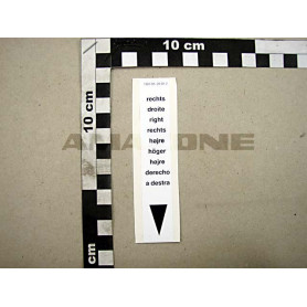 Autocollant droite disque 912726 Amazone