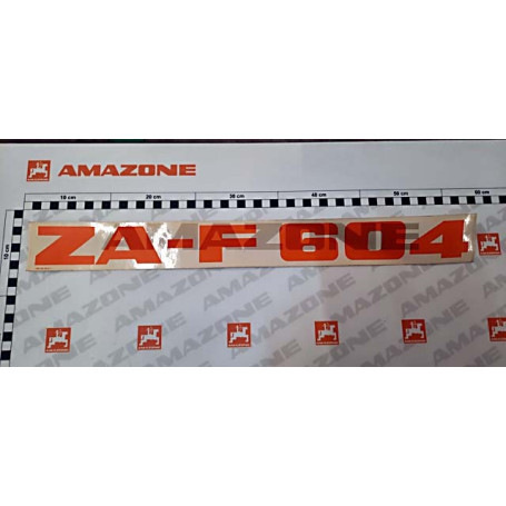 Autocollant "ZA-F 604 R" Réf. 913796 - AMAZONE Autocollant "ZA-F 604 R" Réf. 913796 - AMAZONE