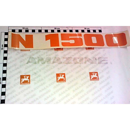 AUTOCOLLANT N1500" ORANGE H Réf. 914183 AMAZONE AUTOCOLLANT N1500" ORANGE H Réf. 914183 AMAZONE