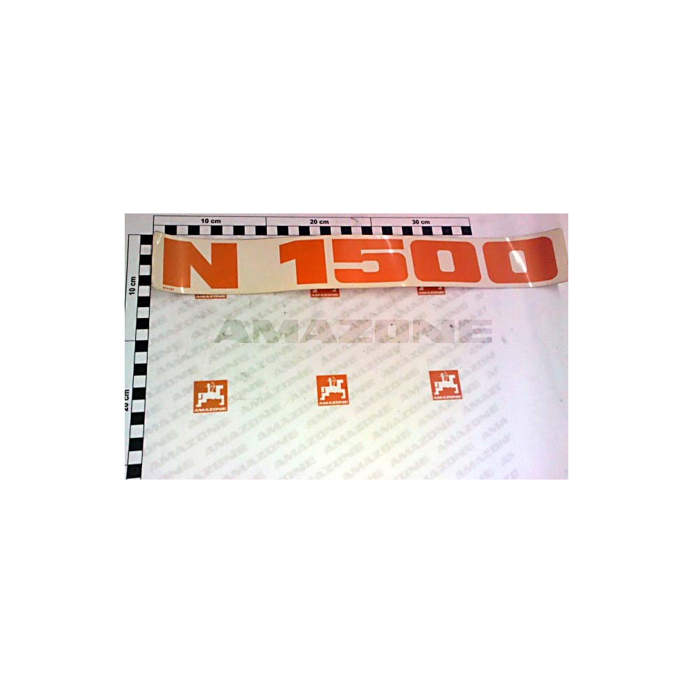  AUTOCOLLANT N1500"      ORANGE  H Réf. 914183 AMAZONE