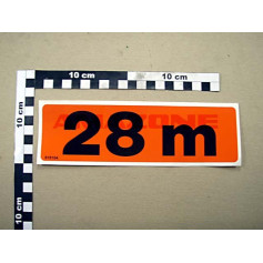 AUTOCOLLANT 28 M UF Réf. 918104 AMAZONE AUTOCOLLANT 28 M UF Réf. 918104 AMAZONE