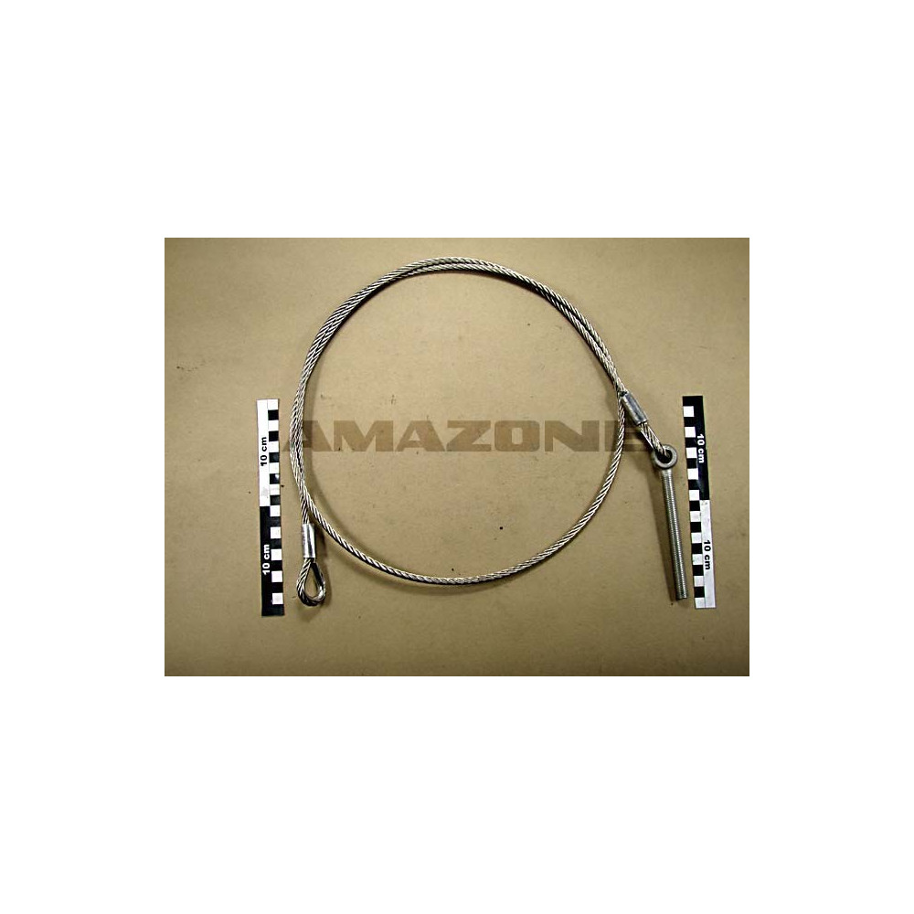 Cable 1633 MM 2 boucles 1 vis 918325 Amazone