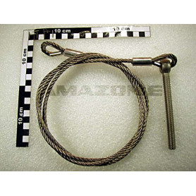 Cable 1728 MM 2 boucles 1 vis 918324 Amazone