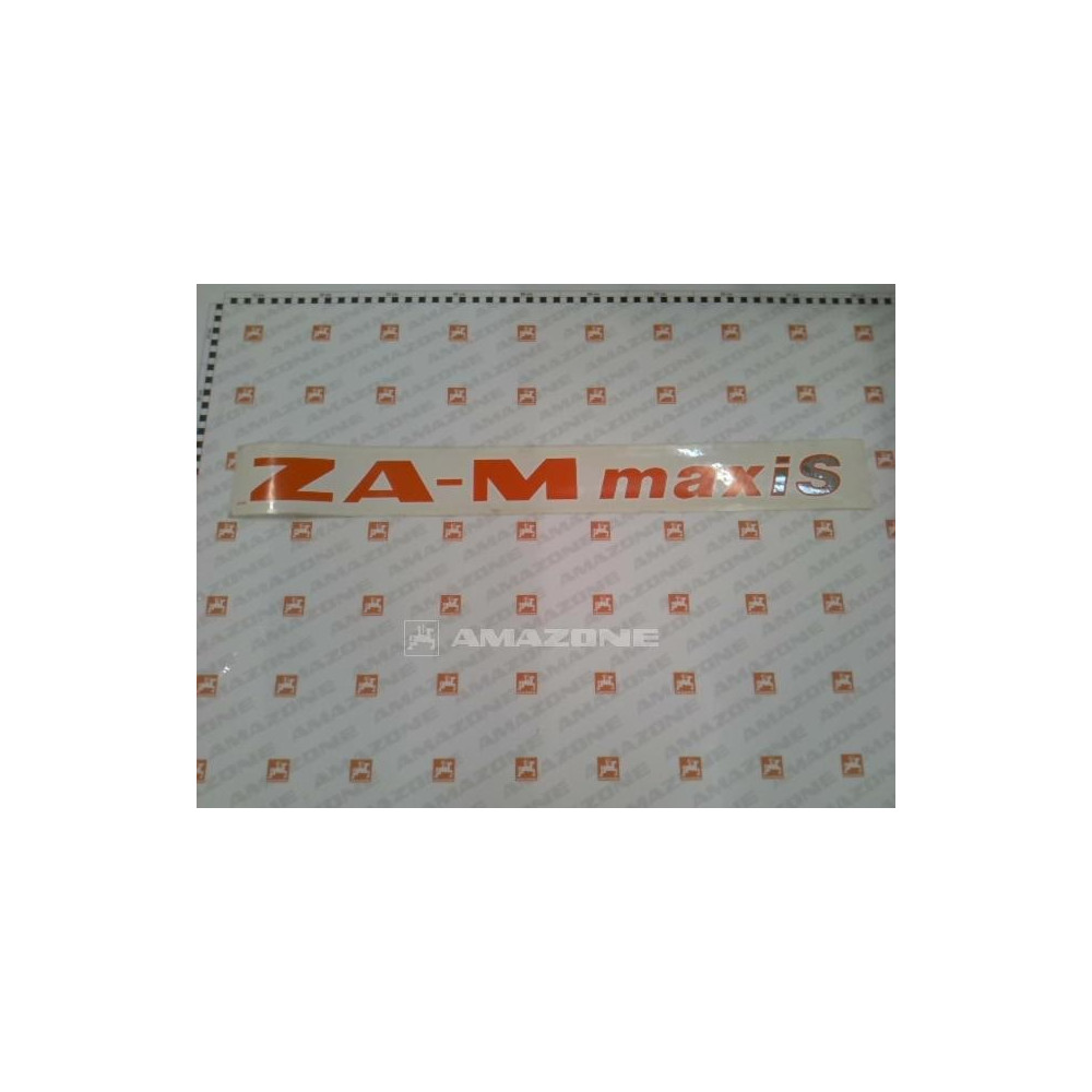 Autocollant ZAM maxis h.65 orange 922784 Amazone