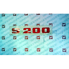 Autocollant "S 200" Réf. 923843 - AMAZONE Autocollant "S 200" Réf. 923843 - AMAZONE