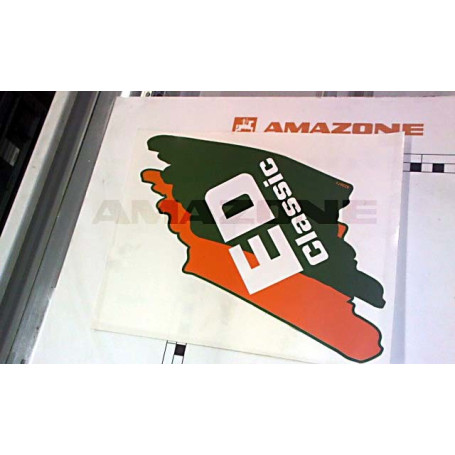 Autocollant "ED AMAZONE" droite Réf. 923971 - AMAZONE Autocollant "ED AMAZONE" droite Réf. 923971 - AMAZONE