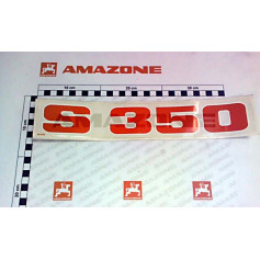 Autocollant ZA-M "S 350" Réf. 924182 - AMAZONE Autocollant ZA-M "S 350" Réf. 924182 - AMAZONE
