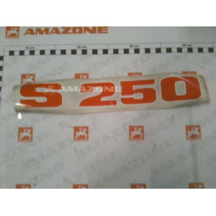 Autocollant "S 250" Réf. 924392 - AMAZONE Autocollant "S 250" Réf. 924392 - AMAZONE