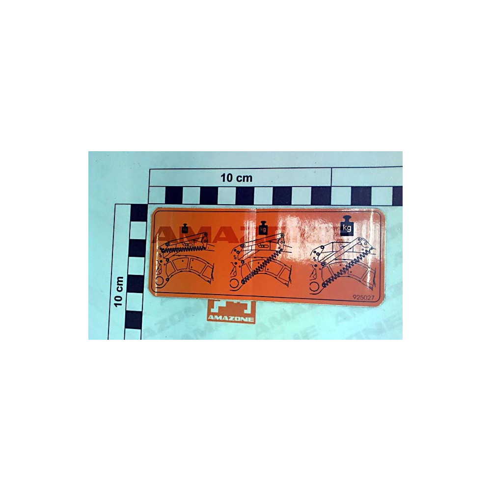 Autocollant "TERRAGE ELEMENT" ED-02 925027 Amazone