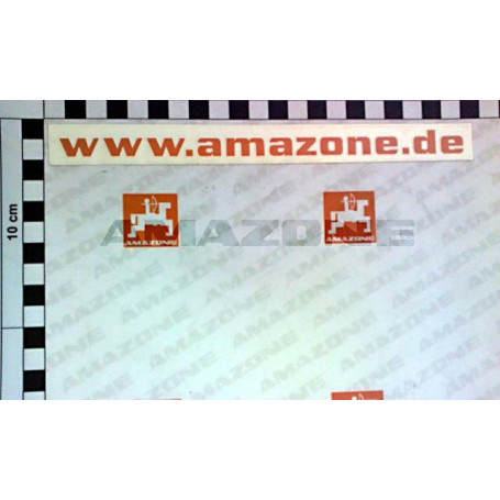 Autocollant www.amazone.de 2X22PETI Réf. 925694 - AMAZONE Autocollant www.amazone.de 2X22PETI Réf. 925694 - AMAZONE
