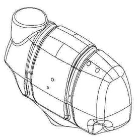 Cuve 1500 litre UF 925942 Amazone