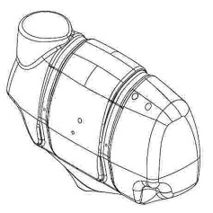 Cuve 1500 litre UF Réf. 925942 - AMAZONE