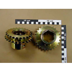 PIGNON CHAINE DOUBLE 24/26 DENTS Réf. 927542 AMAZONE PIGNON CHAINE DOUBLE 24/26 DENTS Réf. 927542 AMAZONE