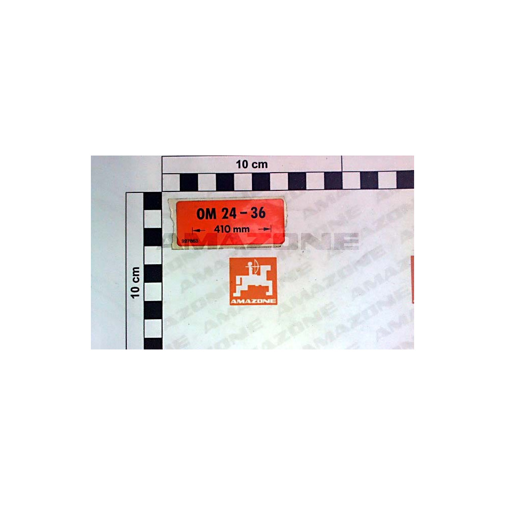 Autocollant OM 24-36 _300M_ 927863 Amazone