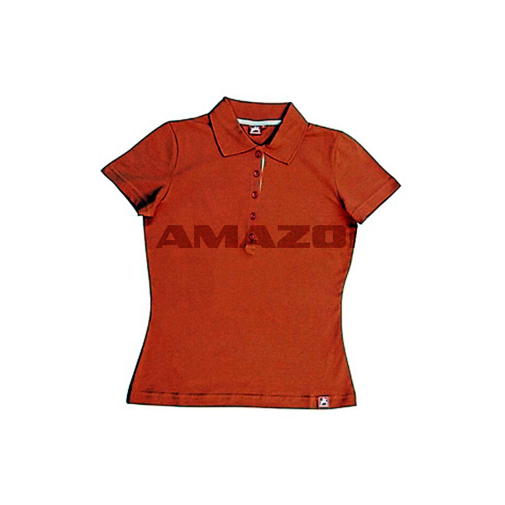 Polo femme orange XS 930476 Amazone