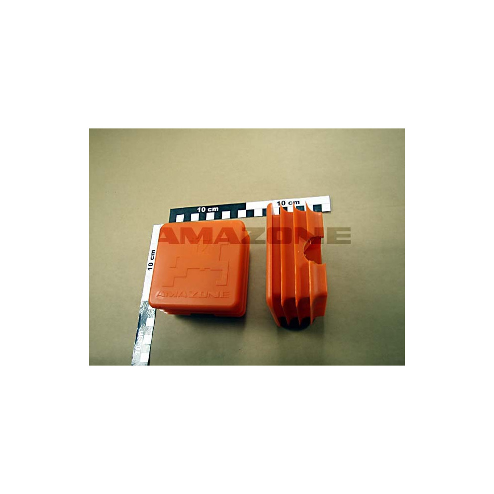 Bouchon obturateur carre orange 930785 Amazone