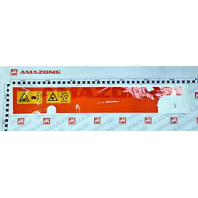 Autocollant attention project DR 943744 Amazone