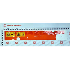 Autocollant attention project DR Réf. 943744 - AMAZONE Autocollant attention project DR Réf. 943744 - AMAZONE