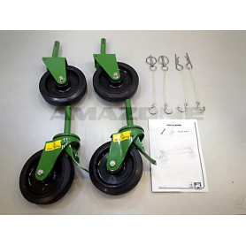 Roues de remisage avec freins (zax, 948320 Amazone