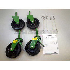 Roues de remisage avec freins (zax, Réf. 948320 - AMAZONE Roues de remisage avec freins (zax, Réf. 948320 - AMAZONE