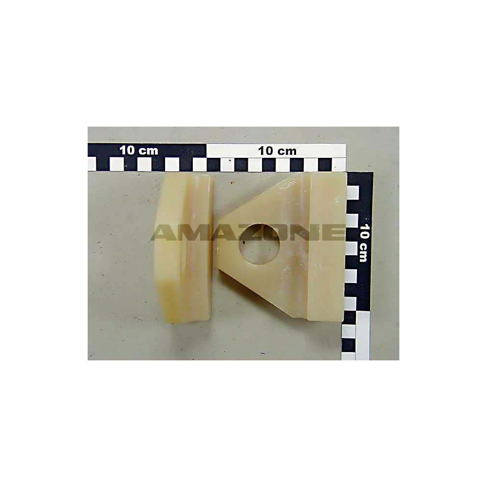 Cale plastique blanc avec rebord 954913 Amazone