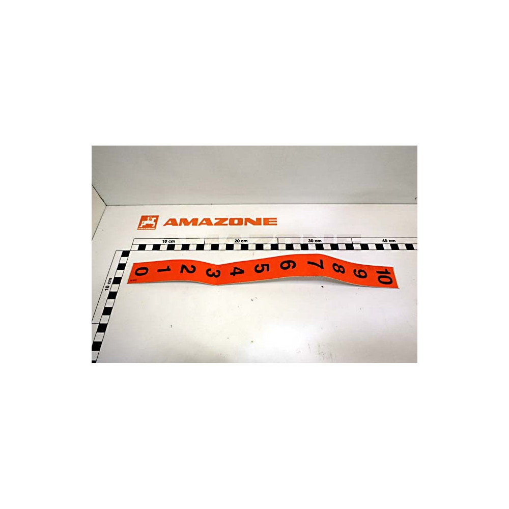 Autocollant 11 passages 957872 Amazone