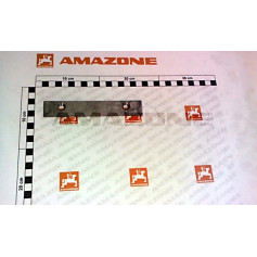 Plaque support bavette Réf. 968157 - AMAZONE Plaque support bavette Réf. 968157 - AMAZONE
