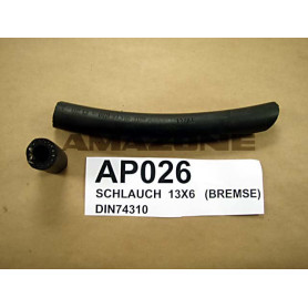 Tuyau 13X6 circuit AIR freinage UX AP026 Amazone