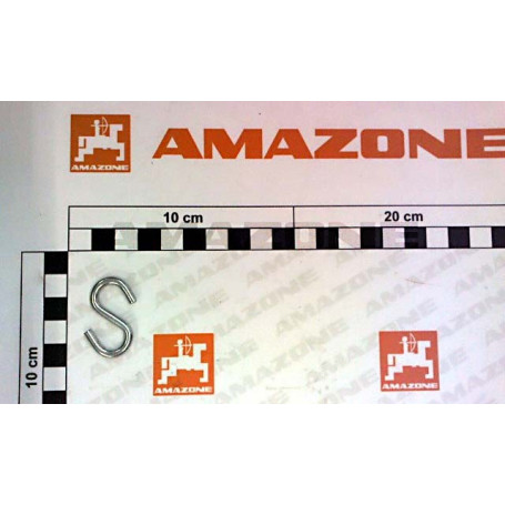 Crochet en S - 4X28 A2G Réf. EF042 - AMAZONE Crochet en S - 4X28 A2G Réf. EF042 - AMAZONE