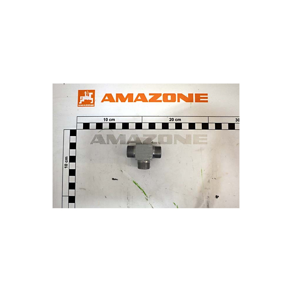Raccord hyd. en T ISO8434 L12A3C GC116 Amazone