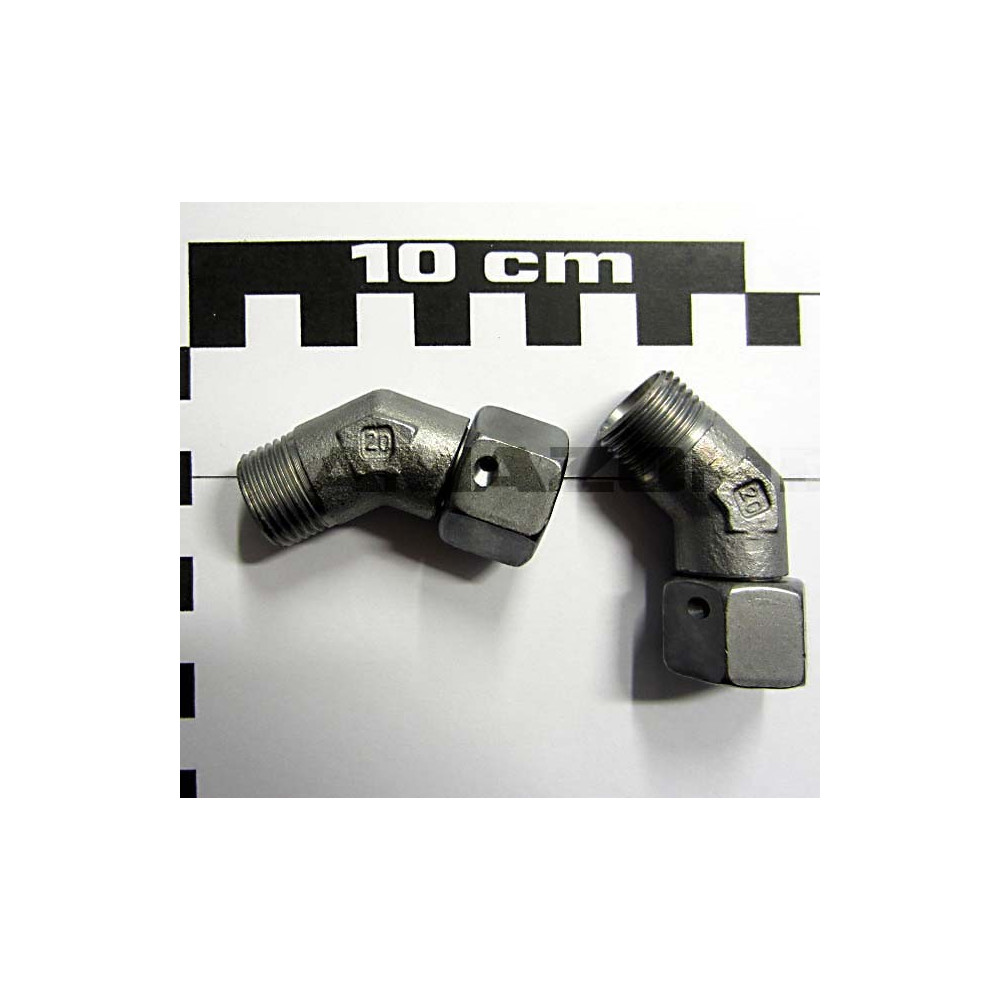 Raccord hyd. 45° L12 GC523 Amazone