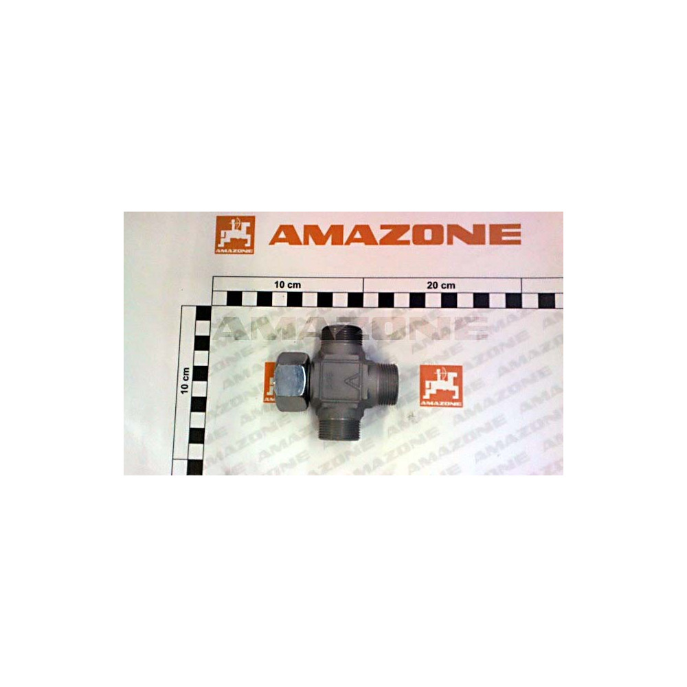 Raccord HYD fileté en croix L18 GC843 Amazone