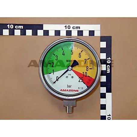 Manometre 0-5/25 BAR D 100 uf/us/ug Réf. GD086 - AMAZONE Manometre 0-5/25 BAR D 100 uf/us/ug Réf. GD086 - AMAZONE