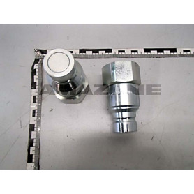 Raccord flat face D19 EDX GD804 Amazone