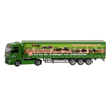 Maquette camion avec remorque Réf. IC263 - AMAZONE Maquette camion avec remorque Réf. IC263 - AMAZONE