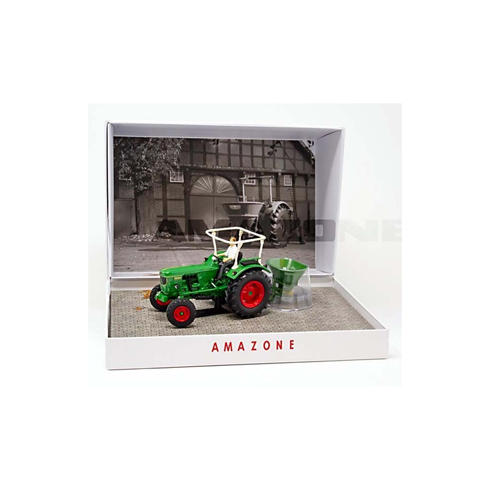 Maquette tracteur deutz + ZA IC349 Amazone