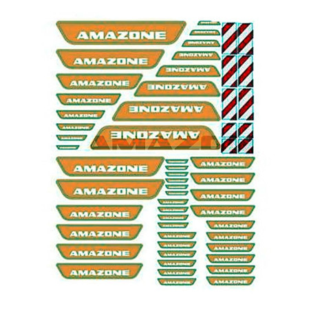 Autocollant pour camion lego Réf. IC374 - AMAZONE Autocollant pour camion lego Réf. IC374 - AMAZONE