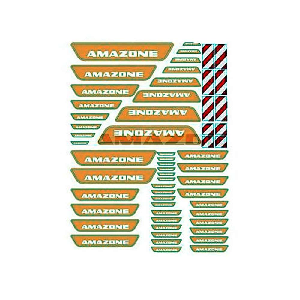 Autocollant pour camion lego IC374 Amazone