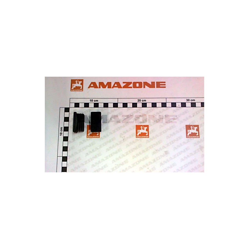 Bouchon noir arrondi de bache ID163 Amazone