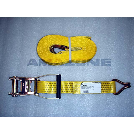 Sangle À cliquet jaune 50X8000 Réf. KC052 - AMAZONE Sangle À cliquet jaune 50X8000 Réf. KC052 - AMAZONE