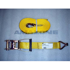 Sangle À cliquet jaune 50X8000 Réf. KC052 - AMAZONE Sangle À cliquet jaune 50X8000 Réf. KC052 - AMAZONE