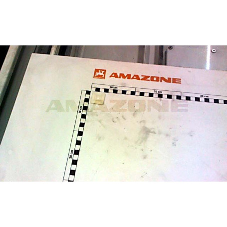 PLAQUETTE AUTOCOLLANTE POUR AMACO Réf. KE041 AMAZONE PLAQUETTE AUTOCOLLANTE POUR AMACO Réf. KE041 AMAZONE