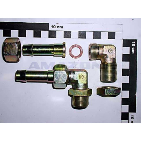 Raccord fileté coudé A 90° M22 S13 Réf. LB183 - AMAZONE Raccord fileté coudé A 90° M22 S13 Réf. LB183 - AMAZONE