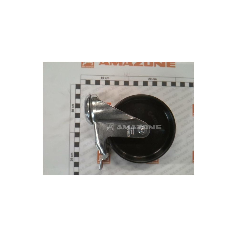 Roulette orientable A frein 125X32 LE681 Amazone