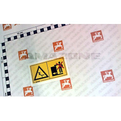 AUTOCOLLANT CHUTE DANGER Réf. MD082 AMAZONE AUTOCOLLANT CHUTE DANGER Réf. MD082 AMAZONE